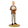 Figurine en résine Hergé reporter, modèle réduit pour collectionneur. Taille: 12 cm.