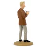 Figurine en résine Hergé reporter, modèle réduit pour collectionneur. Taille: 12 cm.