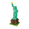 Nano block de la statue de la liberté. Construisez vous-même la liberté éclairant le monde. L'un des monuments les plus célèbres des Etats-Unis. Ne convient pas aux enfants de moins de 3 ans.