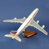 Airbus A340 Esterel F-RAJA . Maquette artisanale de décoration en bois massif. Sculptée et peinte à la main.