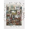 Puzzle représentant la ville de New York, 1000 pièces de Martin Schwartz. A vous de reproduire la Grosse Pomme. Taille du puzzle 50 x 70 cm.