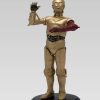 Statue en résine de C-3PO. Figurine de collection, tirage à 2000 exemplaires numéroté, sculptée et peint à la main.