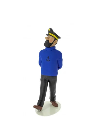 Statuette du capitaine Haddock, collection le musée imaginaire. Statuette de collection, édition numéroté. Sculptée en résine et peinte soigneusement à la main.