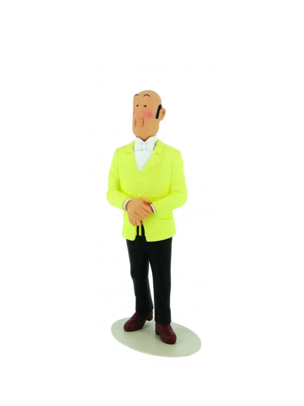 Statuette de Nestor, collection le musée imaginaire de Tintin. Statuette de collection, édition numéroté. Sculptée en résine et peinte soigneusement à la main. Chaque figurine est livrée avec son socle métallique et sa boite, accompagnée d'un certificat d’authenticité.