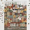 Puzzle représentant la ville de Stockholm, 1000 pièces de Martin Schwartz. A vous de reproduire la venise du nord.