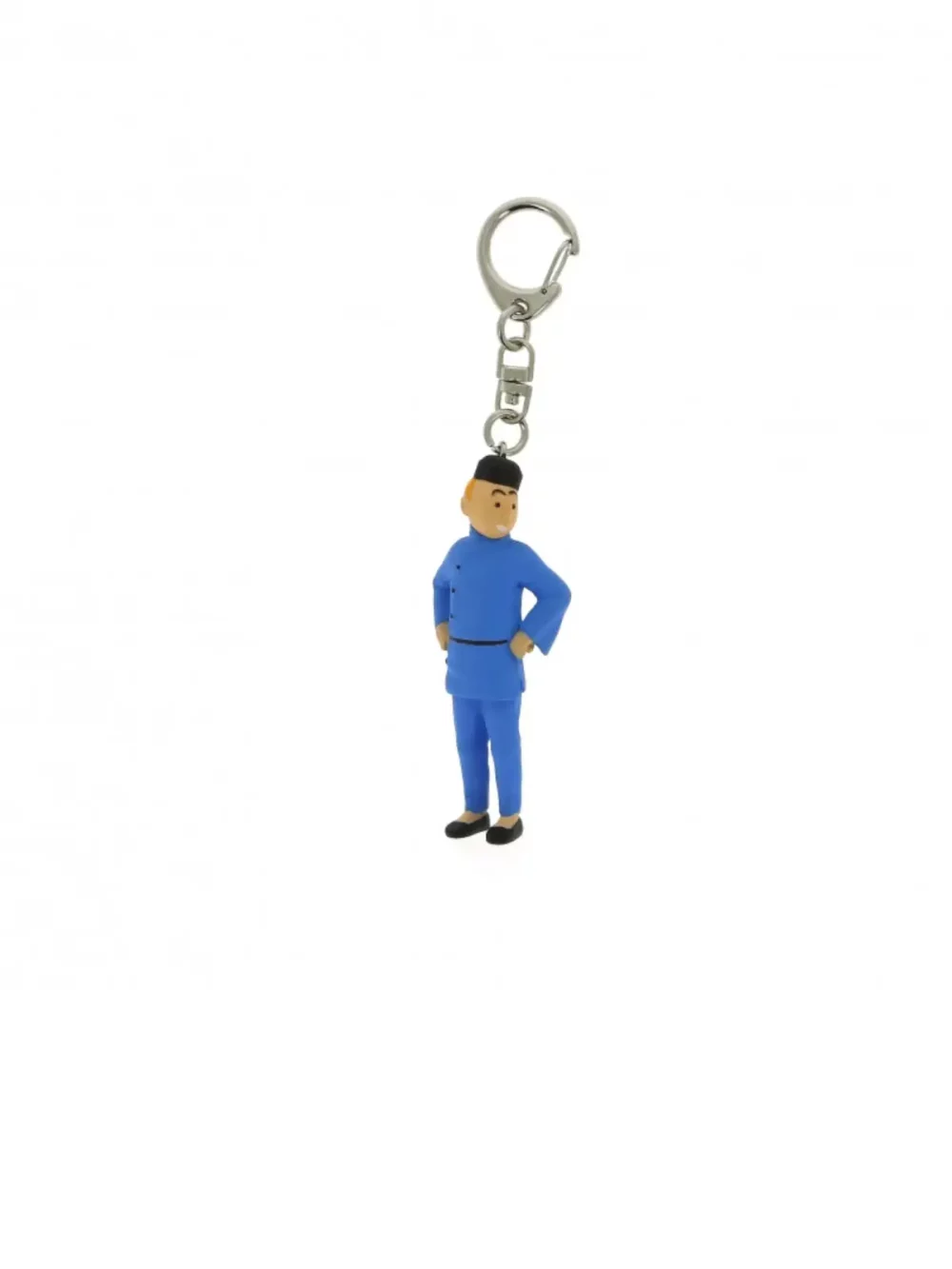 Ce porte-clés en plastique représentant Tintin dans le Lotus bleu, apportera une touche d’amusement et d’aventure à votre quotidien.