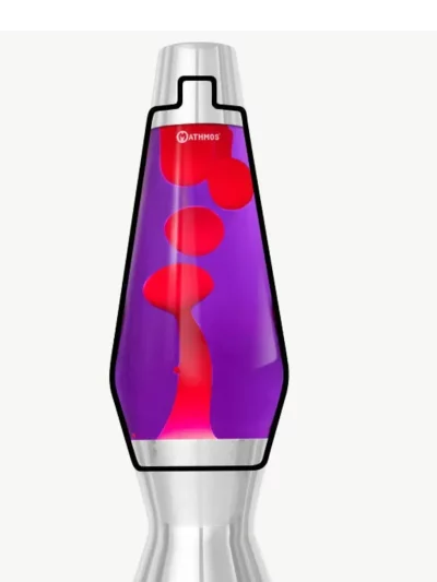 Bouteille supplémentaire ou de remplacement pour la lampe à lave originale Astro. La bouteille est fabriquée selon des normes de qualité des plus élevées.