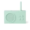 Radio FM & Enceinte Bluetooth® 3W résistante aux projections d’eau. Plage de fréquence : FM 88-108MHz, portée Bluetooth® : 10 m avec une autonomie de 20h.