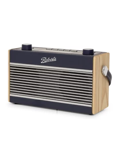 Radio Roberts style classique des années 1970, simple d'utilisation avec une batterie intégrée rechargeable