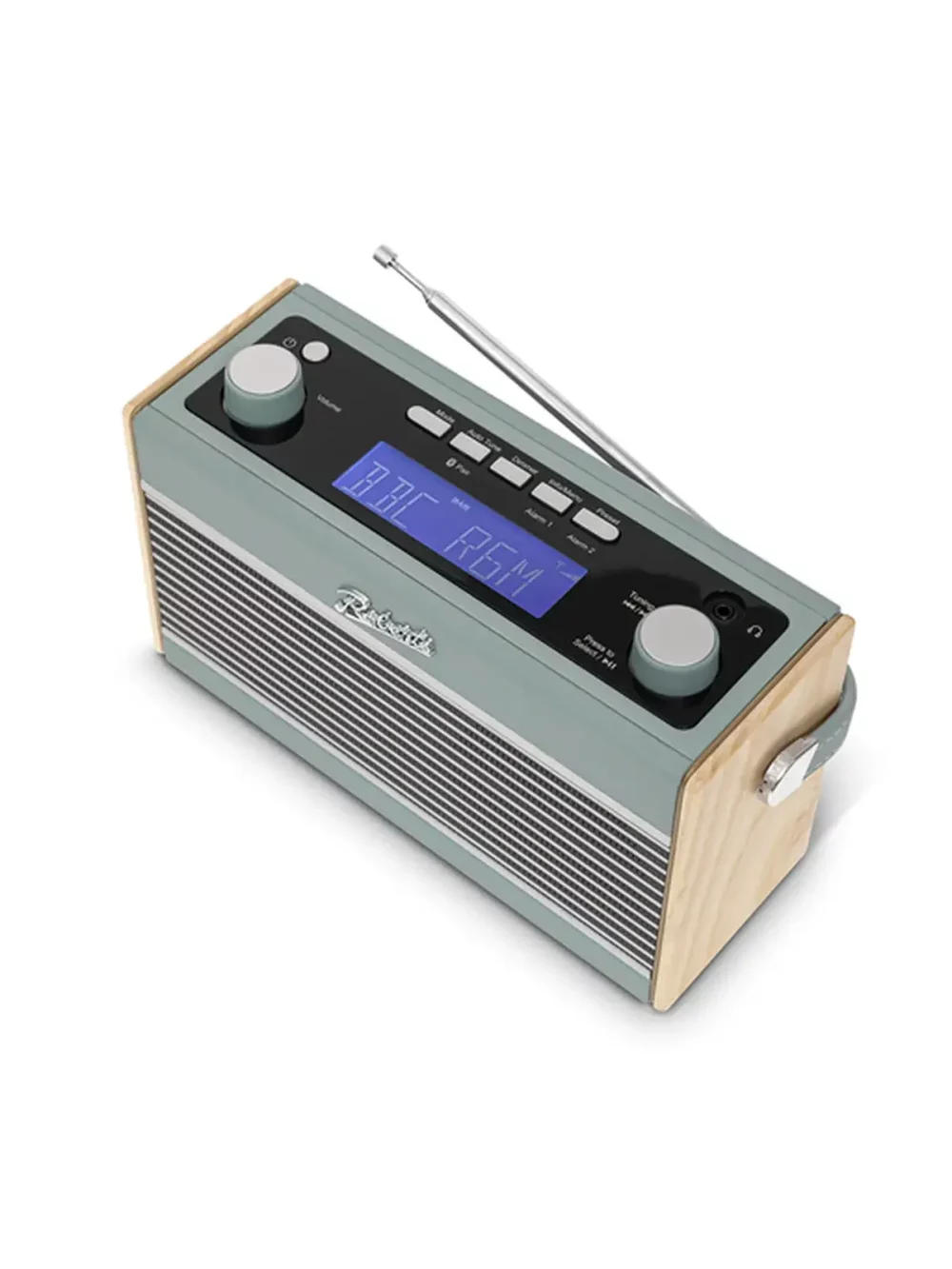 Radio Roberts style classique des années 1970, simple d'utilisation avec une batterie intégrée rechargeable